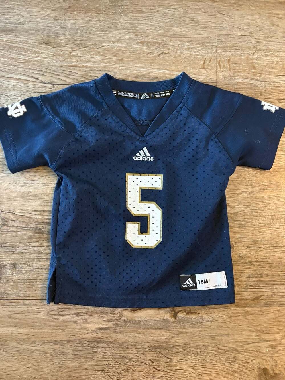 Adidas Notre Dame Fighting Irish Manti Te'o #5 Football Jersey Infant 18M